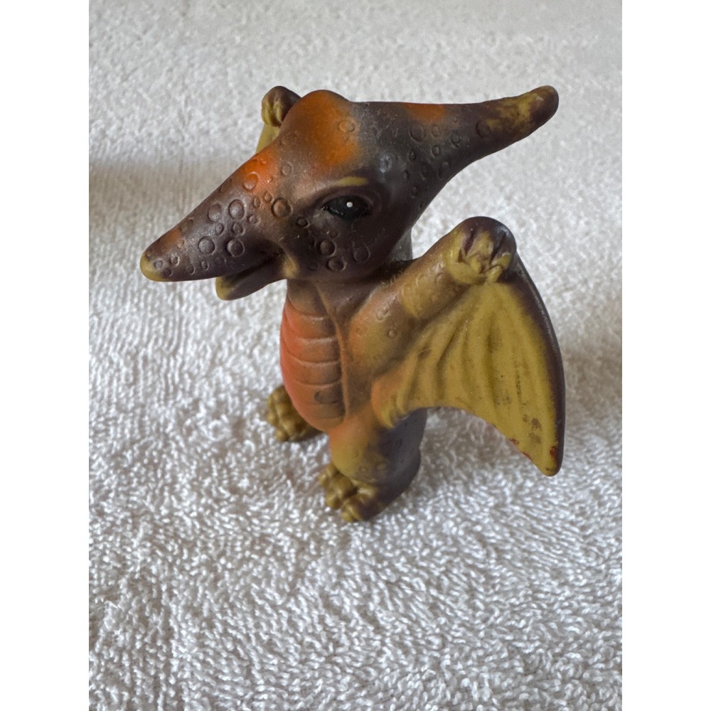 Vintage 2007 Dinosaur Toy Figure Lot 5pc T-Rex Stegosaurus Pterodactyl - Picture 5 of 7